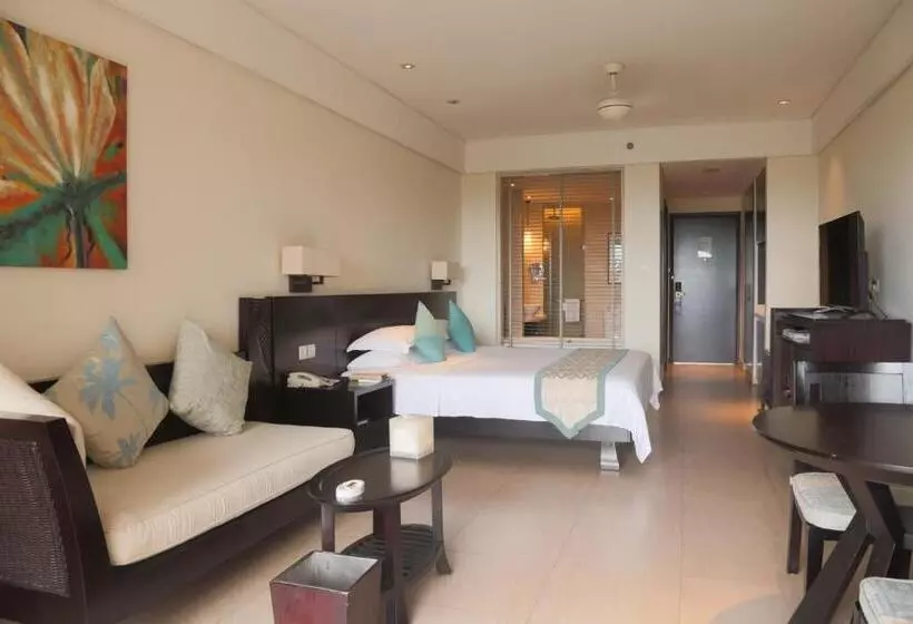 キングサイズベッドのデラックスルーム, Howard Johnson Resort Sanya Bay