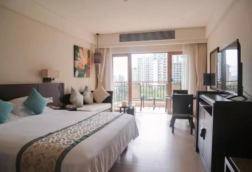 キングサイズベッドのスタンダードルーム, Howard Johnson Resort Sanya Bay