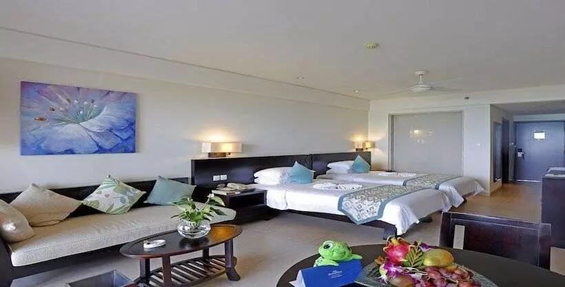 オーシャンビューのプレミアムルーム。, Howard Johnson Resort Sanya Bay
