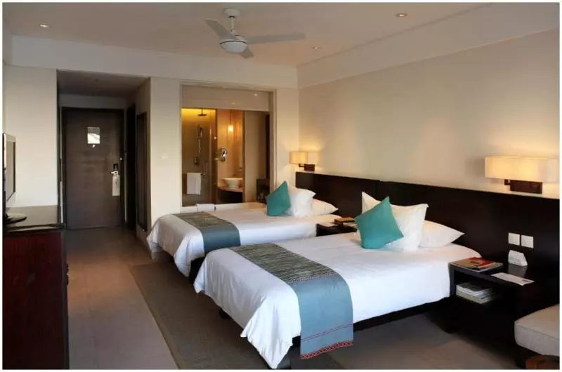 オーシャンビューのプレミアムルーム。, Howard Johnson Resort Sanya Bay
