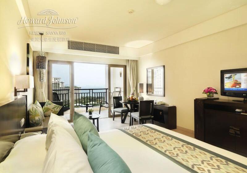 Номер Deluxe Вид на Море, Howard Johnson Resort Sanya Bay