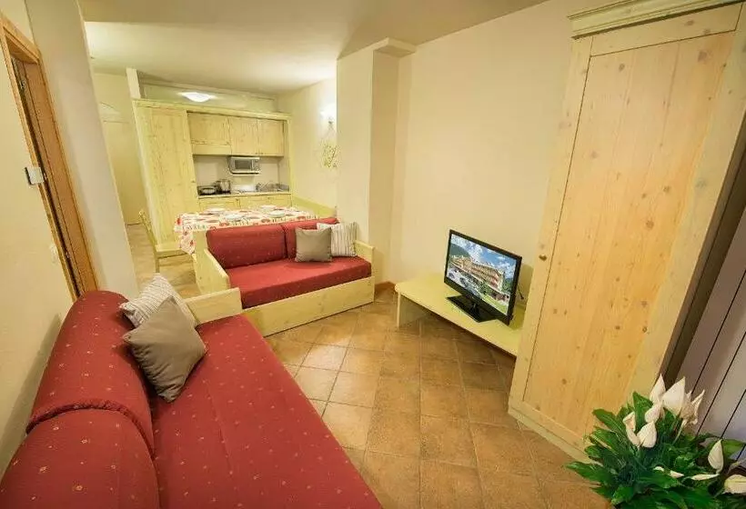 １ベッドルームアパートメント, Residence Club Ponte Di Legno