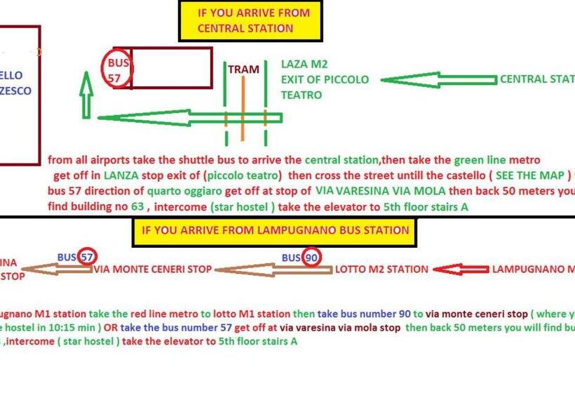 اتاق استاندارد با سرویس بهداشتی مشترک, Star Hostel