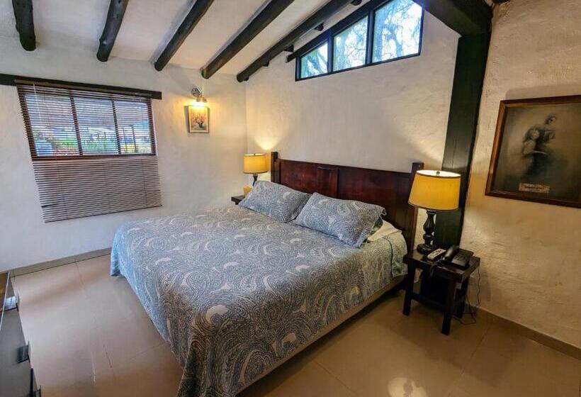 Habitación Estándar con Terraza, Posada Cafe La Huerta