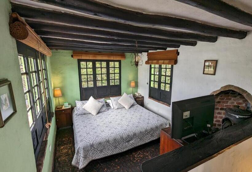 Habitación Estándar con Terraza, Posada Cafe La Huerta