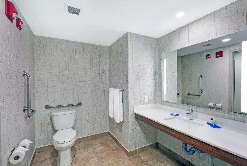 キングサイズベッドのスタンダードルーム, Holiday Inn Express & Suites Woodstock, On Canada