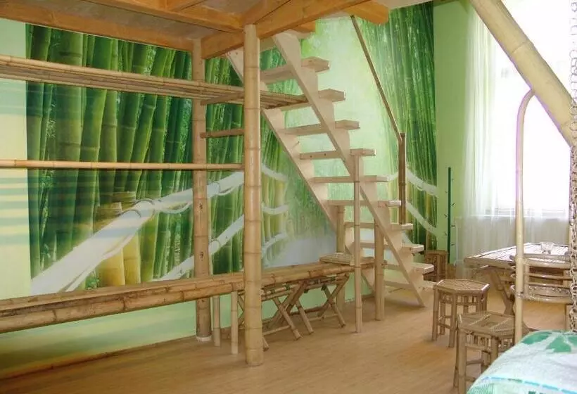 Standard room with outdoor bath, Artharmony Pension & Hostel