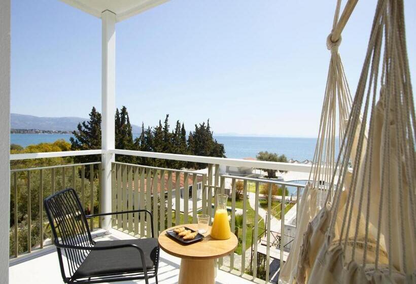 חדר קלאסי עם נוף לים, Brown Beach Evia Island, All Inclusive In Eretria, A Member Of Brown Hotels