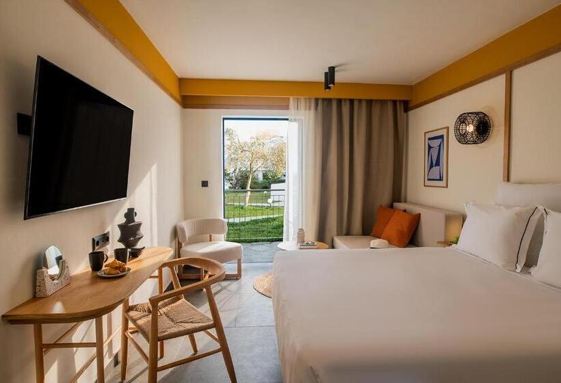 חדר קלאסי עם נוף לגינה, Brown Beach Evia Island, All Inclusive In Eretria, A Member Of Brown Hotels