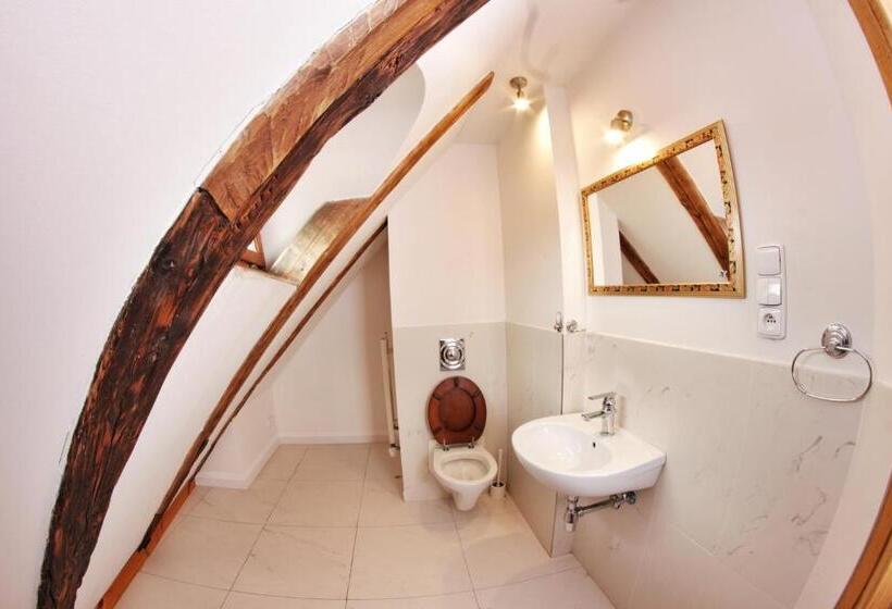 اتاق استاندارد یک تخته با سرویس بهداشتی مشترک, Hostel Homer Old Town Square