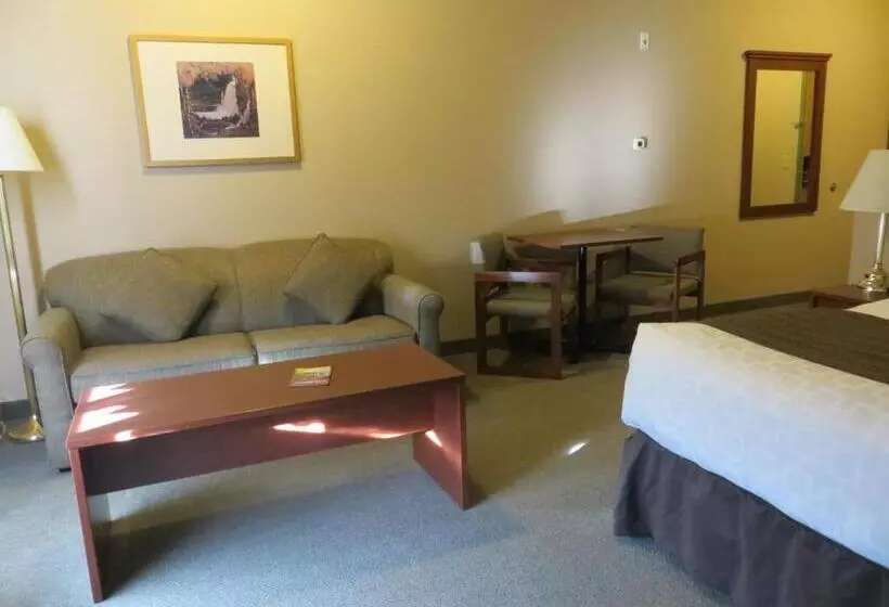 身障者適用キングサイズベッドルーム, Days Inn By Wyndham Thunder Bay North