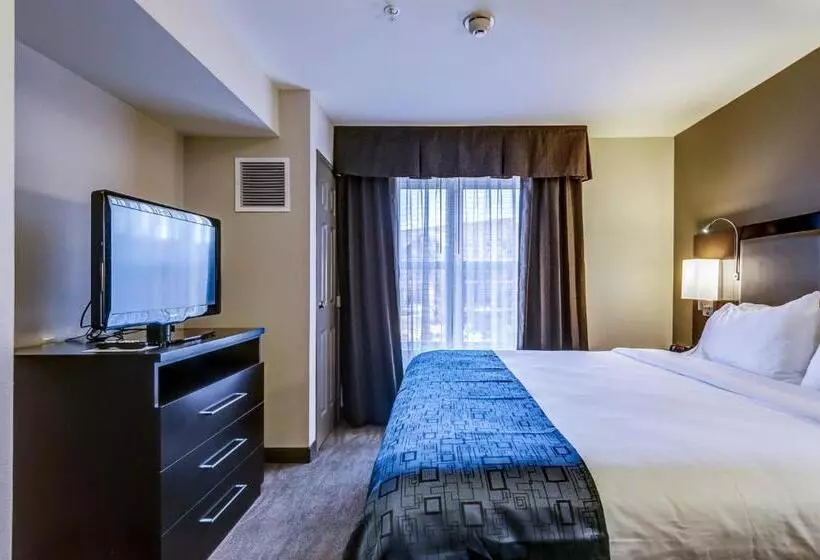 キングサイズベッドのスイートルーム, Holiday Inn Express Hotel & Suites St. Louis West O Fallon, An Ihg