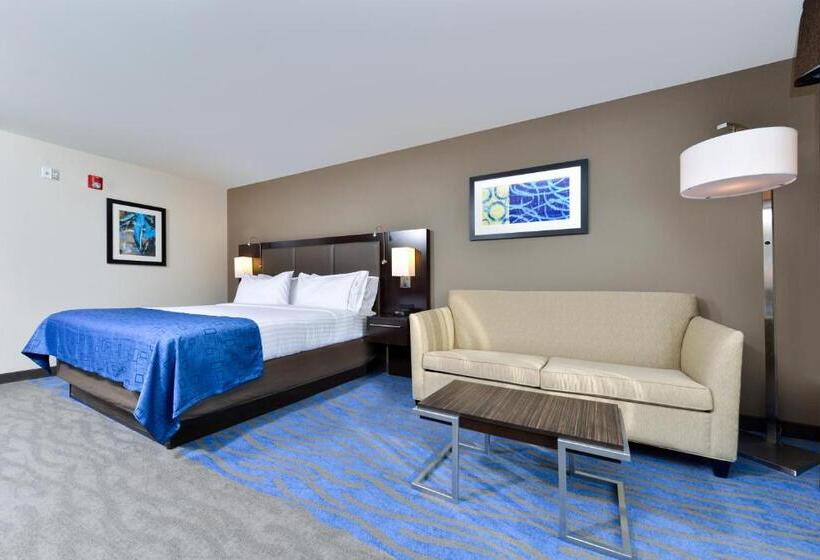 غرفة قياسية سرير كينج لذوى الإحتياجات الخاصة, Holiday Inn Express Hotel & Suites St. Louis West O Fallon, An Ihg