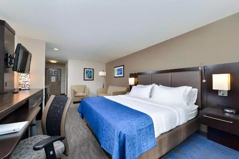 キングサイズベッドのスイートルーム, Holiday Inn Express Hotel & Suites St. Louis West O Fallon, An Ihg