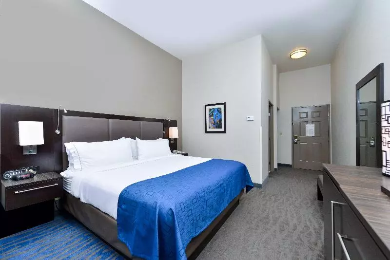 キングサイズベッドのスタンダードルーム, Holiday Inn Express Hotel & Suites St. Louis West O Fallon, An Ihg