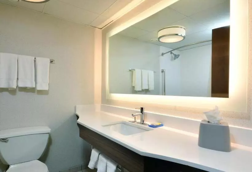 キングサイズベッドのスタンダードルーム, Holiday Inn Express Durham, An Ihg