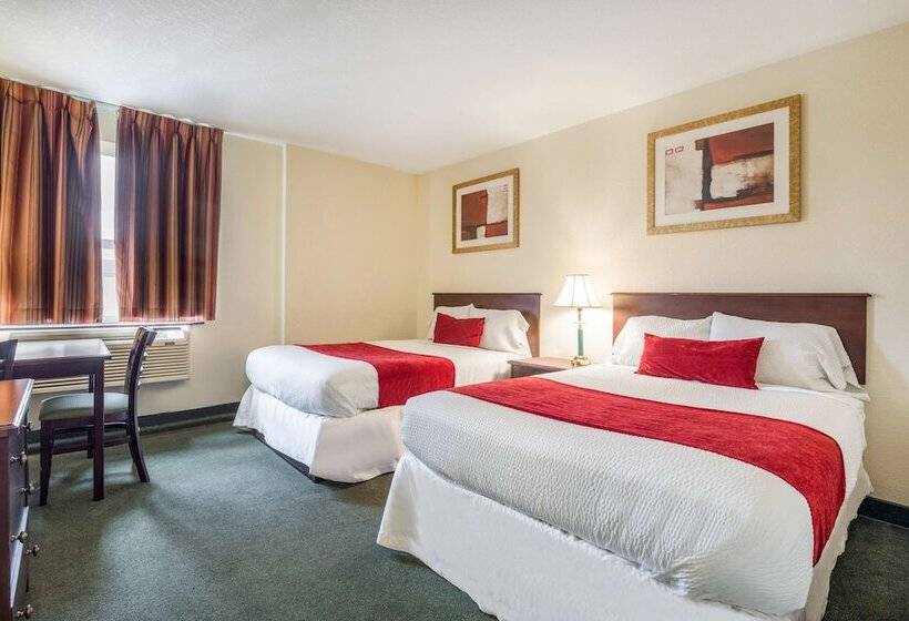 غرفه قياسيه سريرين مزدوجين, Knights Inn Orillia