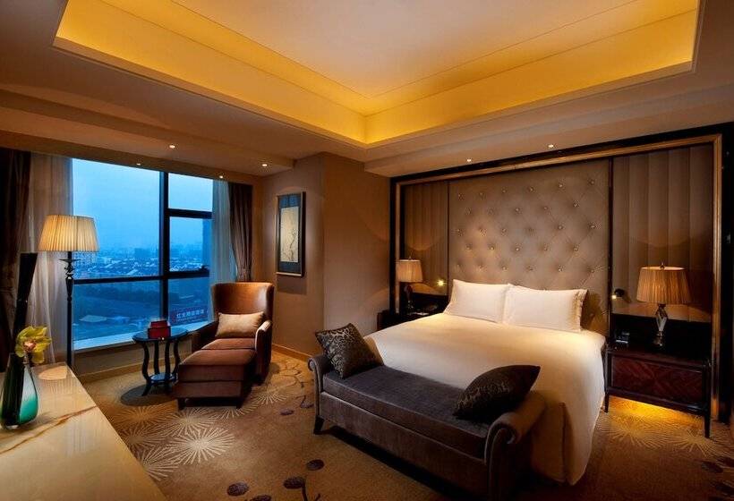 디럭스 스위트 킹 침대, Hilton Nanjing