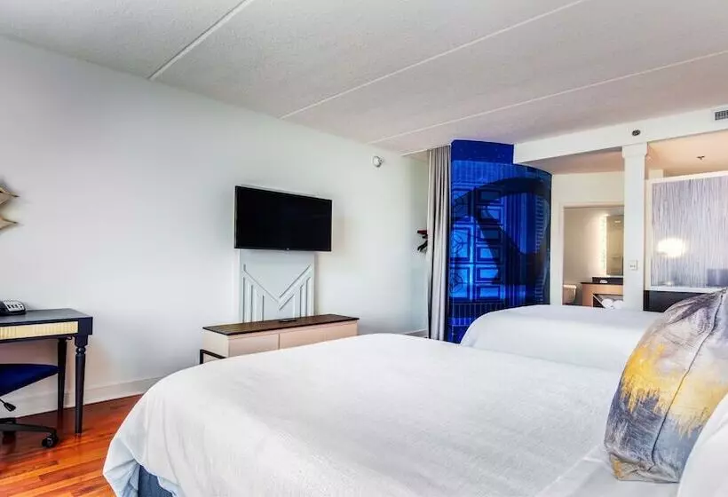 ２ダブルベッドのスタンダードルーム, Indigo Jacksonville Deerwood Park, An Ihg