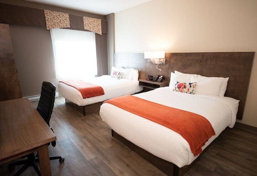 2ダブルベッドのスタンダードルーム, Days Inn By Wyndham Berthierville