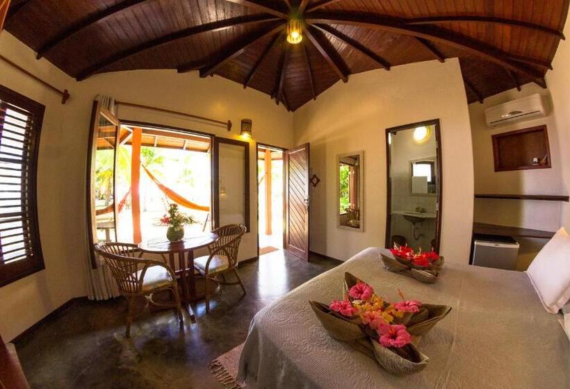 בקתה סטנדרטית עם נוף לים, Pousada Lagoa Do Cassange