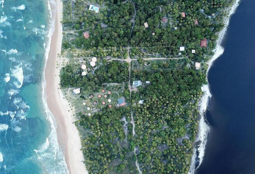 בקתה סטנדרטית עם נוף לים, Pousada Lagoa Do Cassange