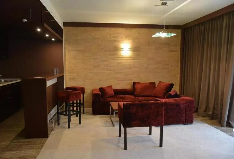 آپارتمان 1 خوابه با تراس, Presidivm Palace