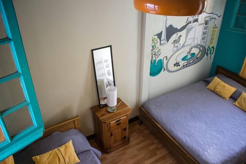 غرفة قياسية ثلاثية حمام مشترك, Hostal Forestal