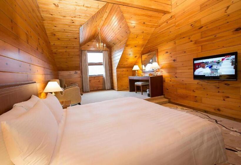 اتاق لوکس با چشمانداز دریاچه, The Richforest Hotel Sun Moon Lake