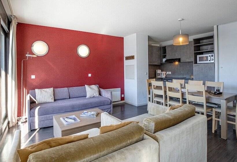 شقة 3 غرف, Madame Vacances Les Terrasses De Véret