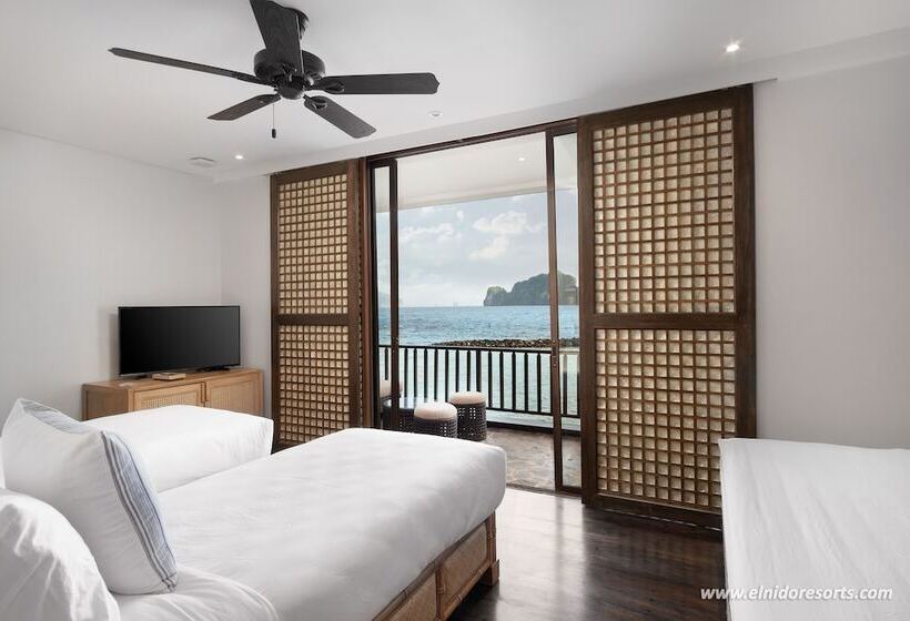 اتاق لوکس با چشمانداز دریا, El Nido Resorts Miniloc Island