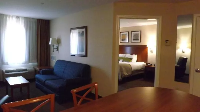 キングサイズベッドのスイートルーム, Candlewood Suites Fredericksburg, An Ihg