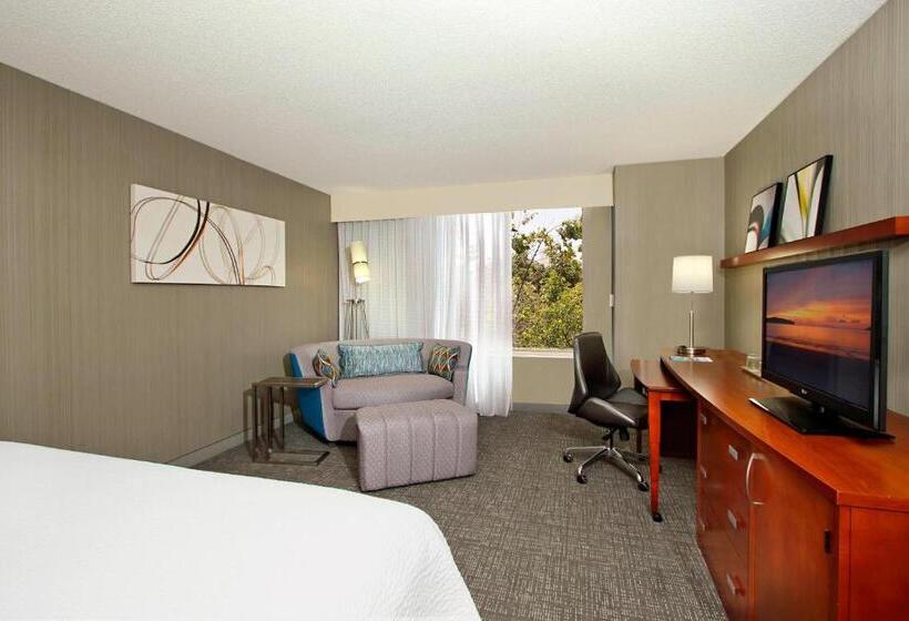 带大床的标准间, Courtyard Oakland Downtown