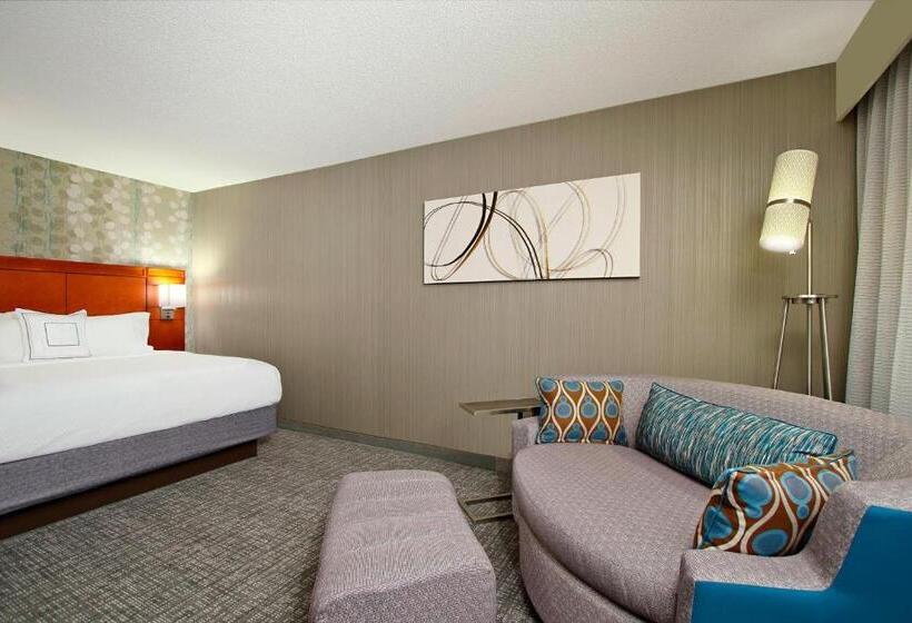 适合残疾人士使用的带超级大床的标准间, Courtyard Oakland Downtown