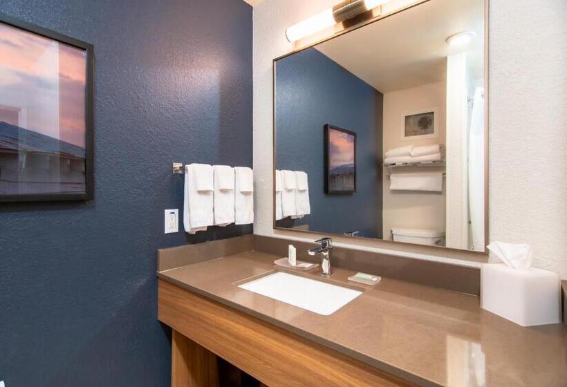 מיטת קינג בסוויטה, Fairfield Inn & Suites Rapid City