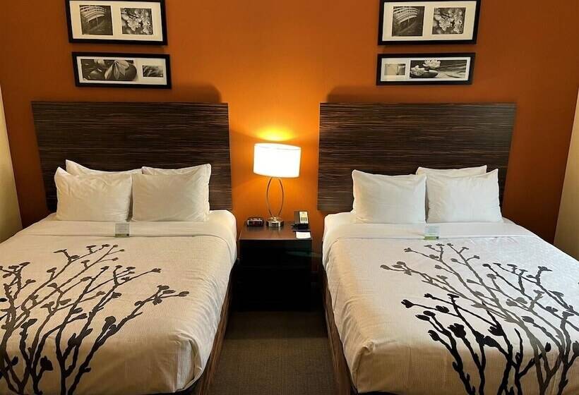 غرفه قياسيه سريرين مزدوجين, Sleep Inn Long Island City  Manhattan View