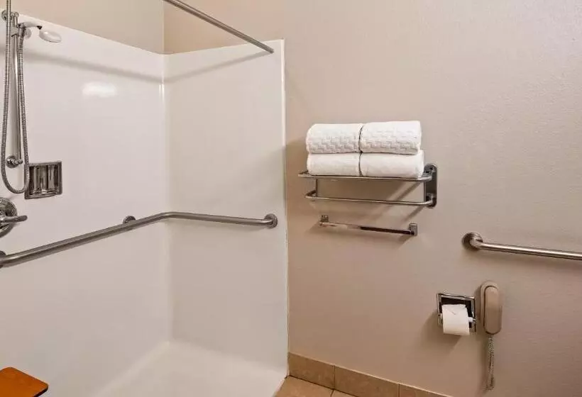 身障者適用クイーンサイズベッドルーム, Sonesta Essential Morgantown