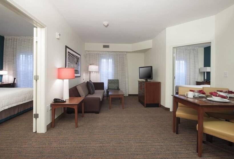 带2个卧室的套房, Residence Inn By Marriott San Antonio North Stone Oak