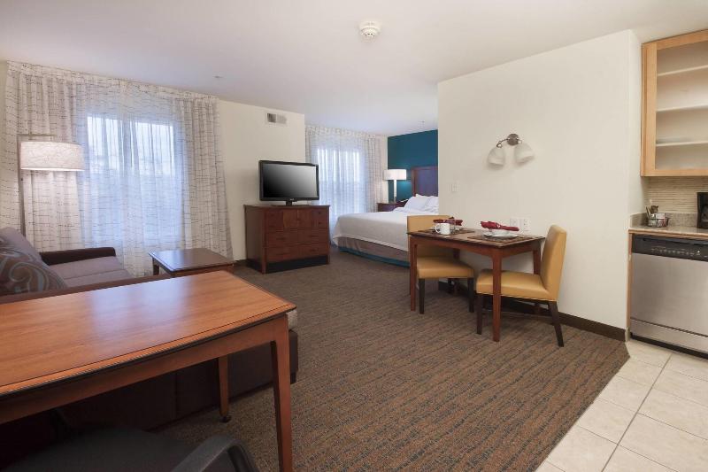 带大床的标准工作室, Residence Inn By Marriott San Antonio North Stone Oak