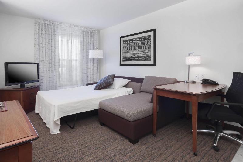 带大床的标准工作室, Residence Inn By Marriott San Antonio North Stone Oak