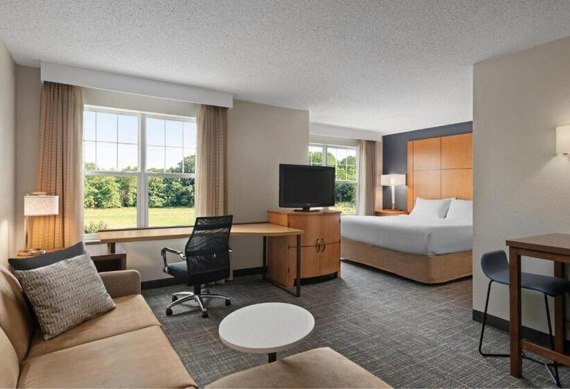 스탠다드 스튜디오 퀸 침대, Residence Inn Mt. Laurel At Bishop's Gate