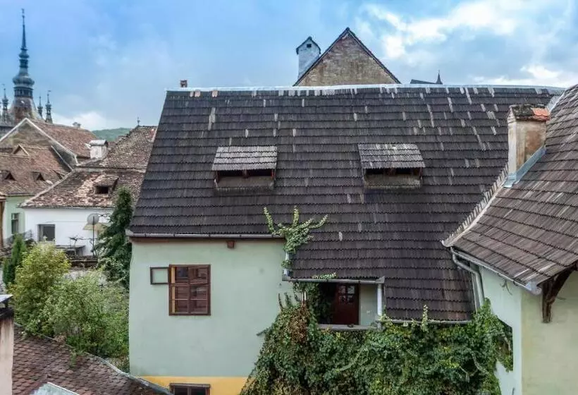 Standard Yhden Hengen Huone Jaettu Kylpyhuone, Burg Hostel Sighisoara