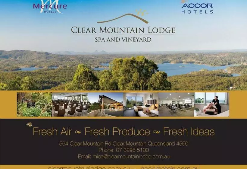 クイーンベッドのデラックスルーム, Mercure Clear Mountain Lodge