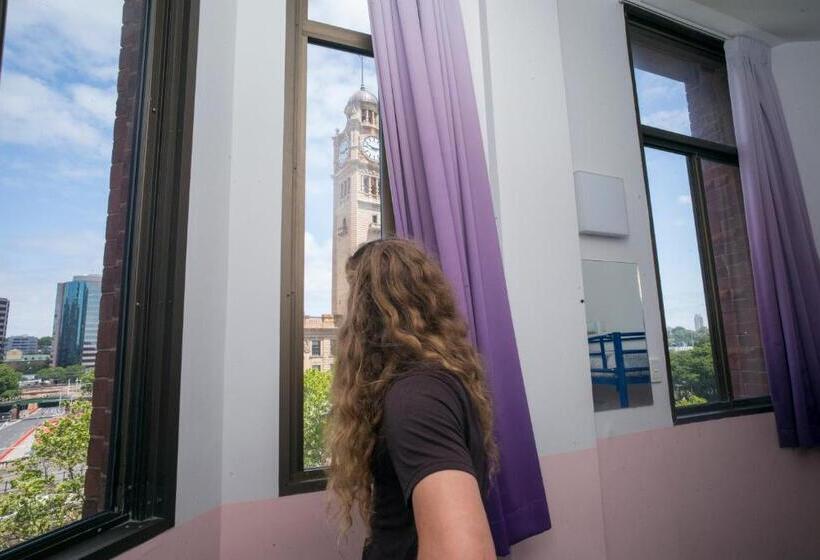 Bed in Shared Room with Shared Bathroom, Yha Sydney Central