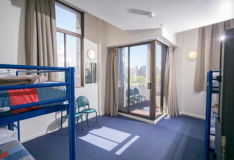 Bed in Shared Room with Shared Bathroom, Yha Sydney Central