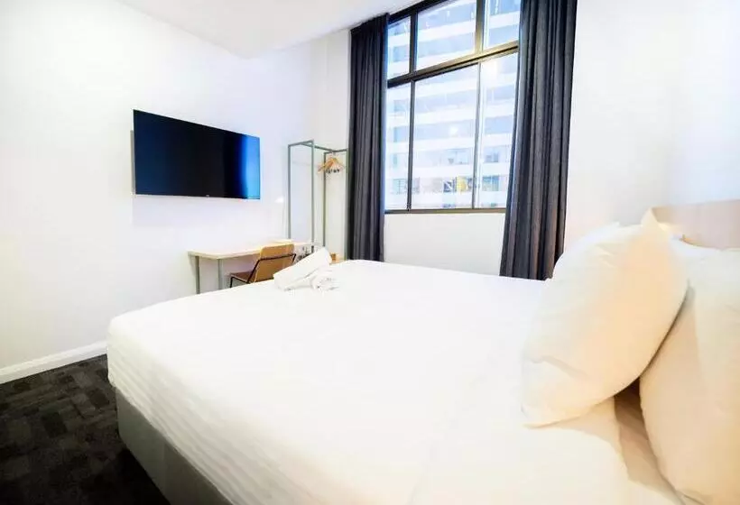 キングサイズベッドのスタンダードルーム, Yha Sydney Central