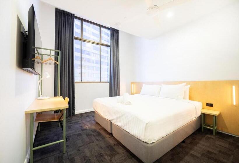 اتاق استاندارد با تخت بزرگ, Yha Sydney Central