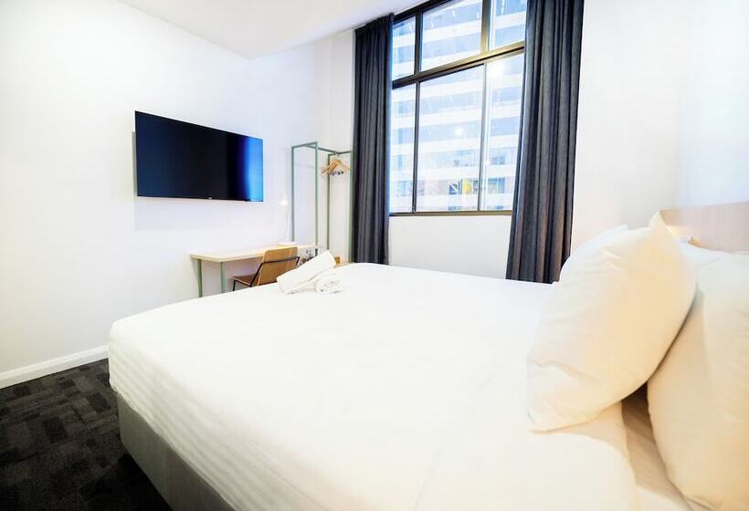 스탠다드 룸 킹사이즈 침대, Yha Sydney Central