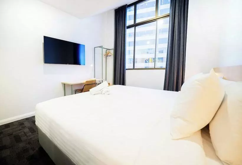 キングサイズベッドのスタンダードルーム, Yha Sydney Central