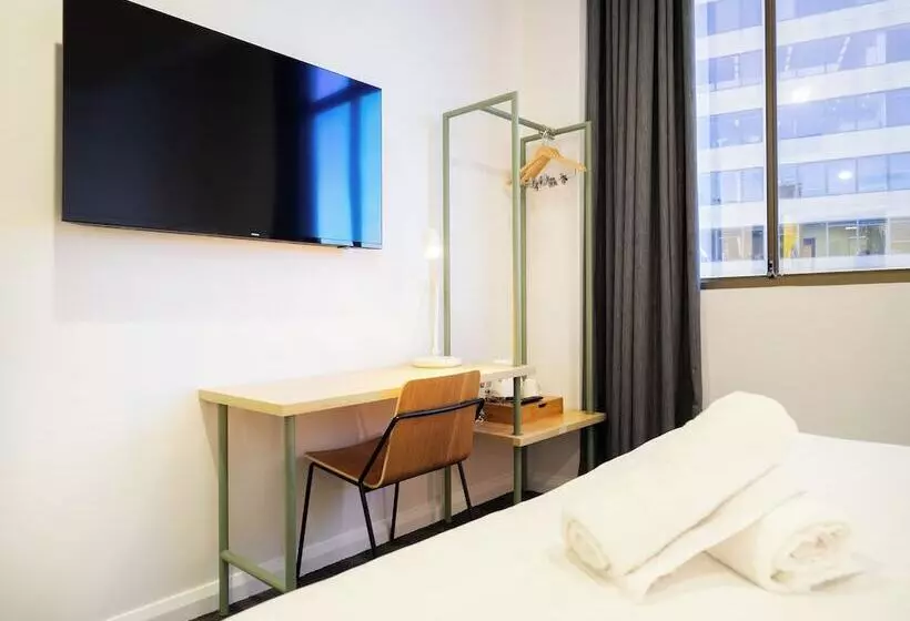 キングサイズベッドのスタンダードルーム, Yha Sydney Central